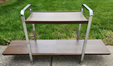Vintage Mid Century Modern Gusdorf Rolling Portable Stereo Cart Music Stand picture