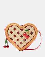 Betsey Johnson Kitsch Sweet As Cherry Pie Crossbody Bag New Sealed picture