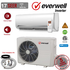 Everwell®  12000 - 24000 BTU Mini Split Air Conditioner  System 17 SEER2 picture