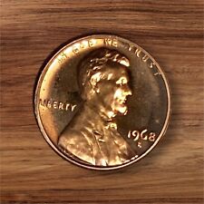 1968-S Lincoln Gem Brilliant Uncirculated Deep Cameo Proof Memorial Cent picture