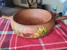 Vintage ROBINHOOD Ware Wooden Bowl picture