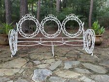An Exceptional Late 19th Century Wrought Iron French Settee picture