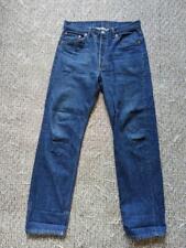 vintage 1970-80s jeans LEVIS denim 501 blue 34x33 dark wash picture