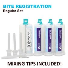 ELEMENT Bite Registration Material Regular Set 50ML Cartridges+TIPS - Choose Qty picture