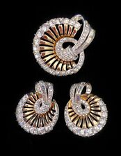 25% OFF Boucher 'Art Deco' Swirls Demi with Faux Diamonds, Baguettes picture