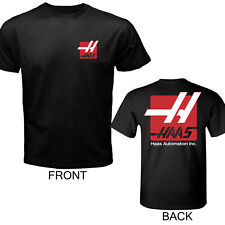 HAAS Automation Machine Racing Car Men's Black T-Shirt Size S to 5XL picture