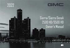 2022 GMC Sierra/Denali 2500 3500 HD Owners Manual User Guide picture