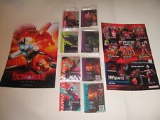 Ultraman Rising -promo- SHEET & -4- rare -promo CARDS 