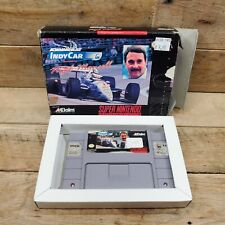 Newman Haas Indycar (Super Nintendo Entertainment System SNES) Cart & Box picture
