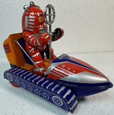 VINTAGE Tin Spaceship MS 292 Wind Up  Collectible RARE Item - Missing Key picture
