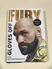 Tyson Fury Signed Book Gloves Off Heavyweight Champion picture