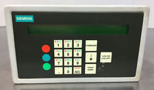 Siemens 549-301 Apogee Operator Interface Unit Smoke Control System.    2D picture