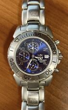 Sector No Limits 450 Chronograph Sapphire Crystal Dark Blue Dial 200M NEW BATTER picture