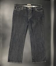A'Gaci Vintage Women's Dark Denim Jeans Size 21 picture