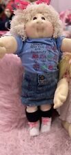 soft sculpture cabbage patch doll Hand Signed By Xavier Robert’s picture