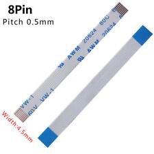 Pitch 0.5mm 8-Pin FFC/FPC Flexible Flat Cable AWM 20624 80C 60V VW-1 50mm-3000mm picture