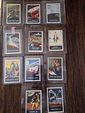 11 Different 1950s Chex Space Patrol Cards, Rocket Over Canali, Saucer Attack picture