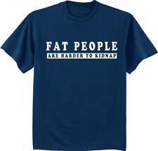 Big and tall t-shirt funny saying fat people bigmen decal tee shirt picture
