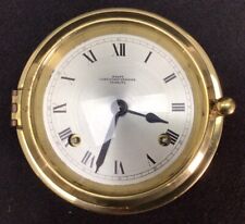 Vintage Wempe Brass Ships Clock Chronometerwerke ~ Made in Germany  ~ Wind-Up picture