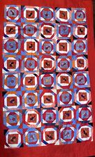 Vintage Chinese '100 Families' Protection Quilt~Bai Jia Bei~Dragons/Spiders picture
