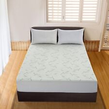 Bamboo Waterproof Mattress Protector Quilted Breathable Premium Mattress Cover picture