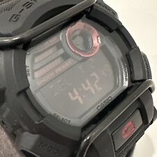 Casio G-Shock Men's Quartz World Time Red Accent Black Resin 50mm Watch GD400-1 picture