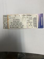 RARE Vintage Taylor Swift Ticket Stub Amalie Arena 2010 Fearless Tour picture