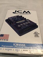 ICM Controls Programmable 3 Phase Line Voltage Monitor ICM450A picture