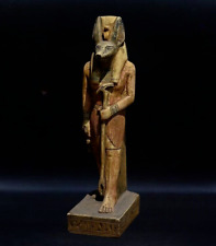 RARE ANCIENT EGYPTIAN ANTIQUES Statue God Anubis Jackal God Of Dead Egypt BC picture