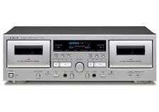 TEAC Double Cassette Deck W-1200 Silver 100V High Quality Sound Japan NEW picture