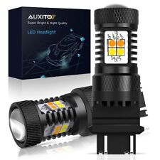 AUXITO 7443 7440 WHITE AMBER Switchback LED Turn Signal Lights Anti Hyper Flash picture