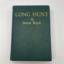 1930 Long Hunt By James Boyd HC Book, 1st edition picture