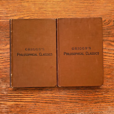 Grigg's Philosophical Classics Two Volumes John Watson & Charles Everett 1882-84 picture