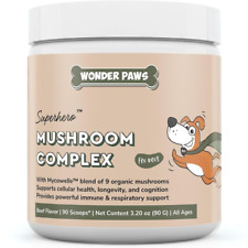 Wonder Paws Immune Support Mushroom Powder for Dogs – 90 Scoops picture