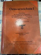 Germany 1944 Ortsdirectory Reichpost very rare picture