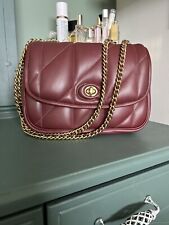 coach quilted pillow madison shoulder bag picture
