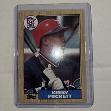 1987 Topps Kirby Puckett 450 DOUBLE ERROR CARD READ DESCRIPTION picture