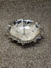 Vintage 70's WMF Ikora Silver Plated Footed Serving Bowl Platter Germany10x 2¹/² picture