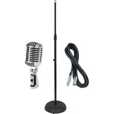 Shure 55SH Dynamic Mic with Cable and Stand picture