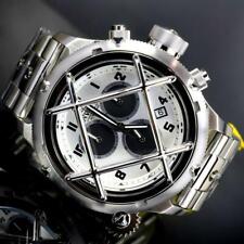 Invicta Russian Diver Nautilus Cage Swiss Mvt Steel Silver 52mm Chrono Watch New picture