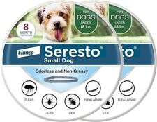 Seresto Pet Dogs Flea and Tick Collar 8 Months Protection 2 Pcs ++ picture