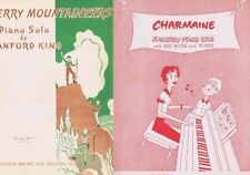 Two Children's Easy Sheet Music -  Vintage 1940's Sheet Music picture