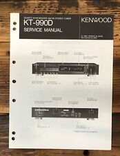 Kenwood KT-990D Tuner  Service Manual *Original* picture