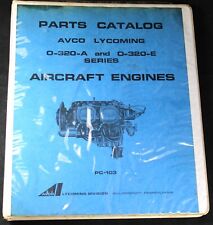 1973 Avco Lycoming O235C O290D & O290D2 Aircraft Engine Part Catalog - O235 O290 picture