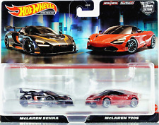 2023 Hot Wheels Premium Car Culture 2 Pack McLAREN SENNA /McLaren 720S PREMIUM picture