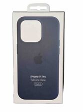 Brand New Sealed Genuine Apple Iphone 14 Pro Silicone Case Storm Blue MPTF3ZM/A picture