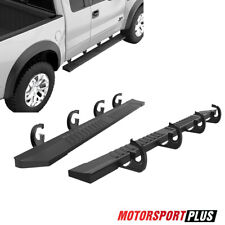 Pair Running Boards Nerf Bars Side Step Assembly For 2004-14 Ford F150 Super Cab picture