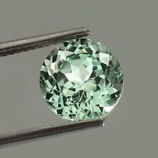 AAA Nice Quality Natural Ceylon Green Sapphire Loose Round Gemstone Cut 9x9 MM picture