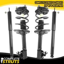 Front Quick Complete Strut & Rear Bare Shock Absorbers for 96-00 Toyota RAV4 AWD picture