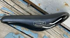 Unicanitor Saddle Mexico Vintage Leather Seat Track BMX Benotto Windsor Cinelli picture
